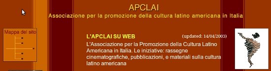 Il sito web dell'Apclai